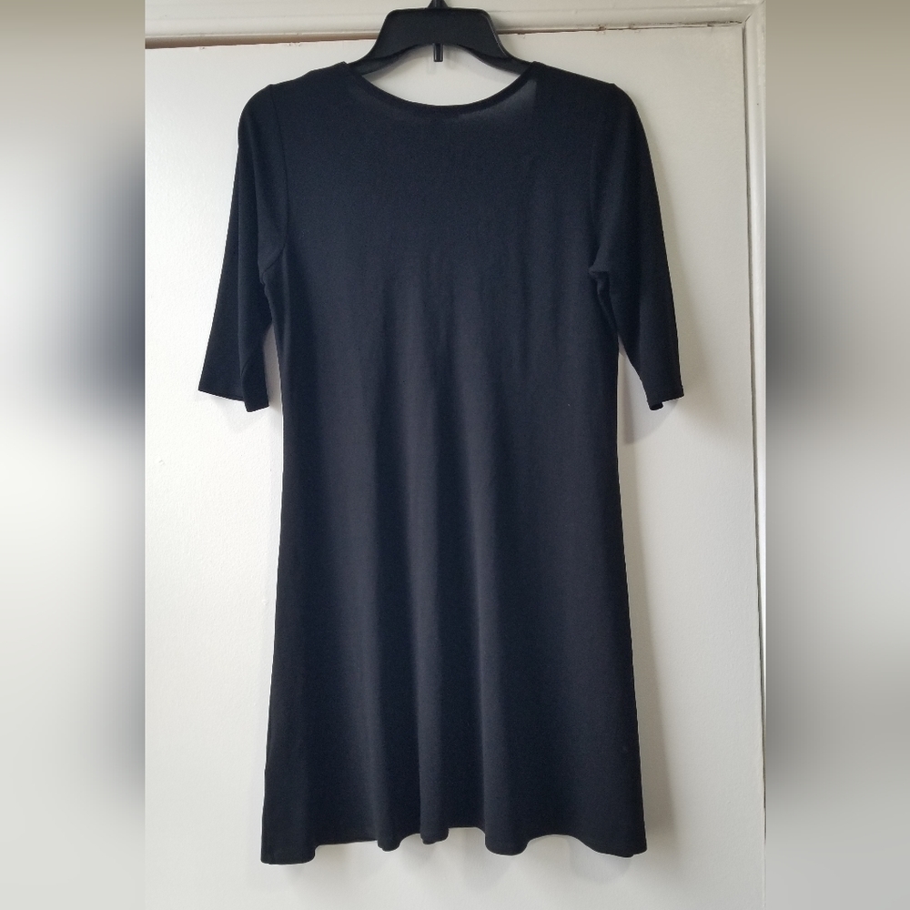 Eileen Fisher Silk Mini Dress - Picture 2 of 11
